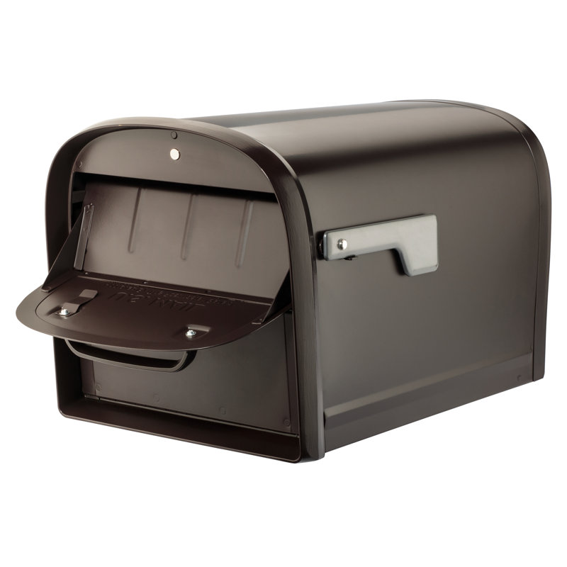 Architectural Mailboxes Oasis Steel Post Mounted Mailbox with